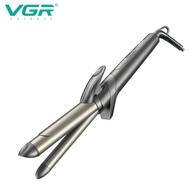 VGR V-571 Professional 2-IN-1 Curling Iron for Women's (Black)