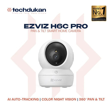 EZVIZ H6c Pro 3K Pan & Tilt Smart Home Camera