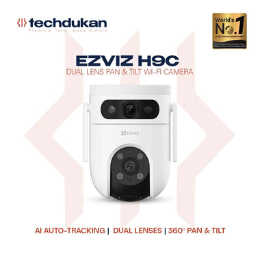 EZVIZ H9c Dual 3K & 3K Dual-Lens Pan & Tilt Wi-Fi Camera
