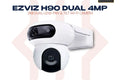 Ezviz H90 Dual 4MP 2K⁺ & 2K⁺ Dual-Lens Pan & Tilt Wi-Fi Camera