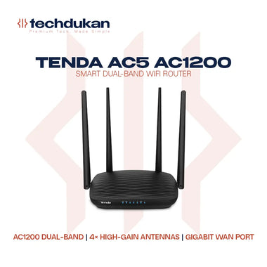 Tenda AC5 AC1200 Smart Dual-Band WiFi Router