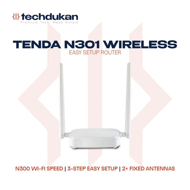 Tenda N301 Wireless Easy Setup Router