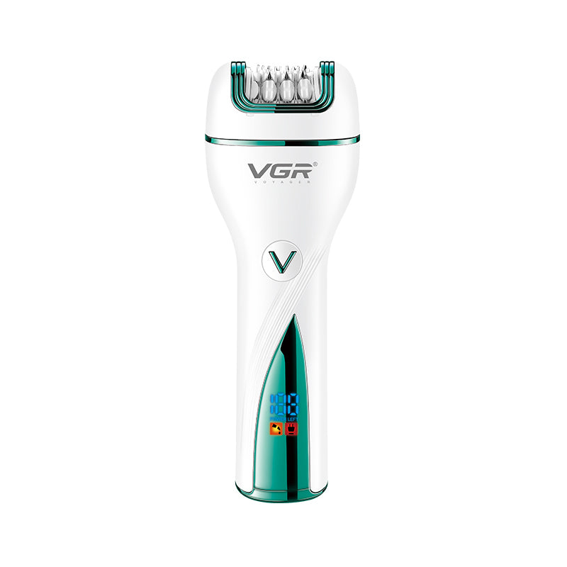 VGR V-728 3-in-1 Women Epilator Electric Female Shaver Leg Body Hair Removal — VGR