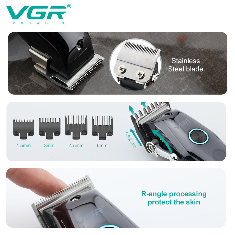 VGR V-969 Professional Hair Clipper for Men with 180 Min Runtime — Image 3 — VGR