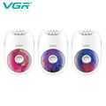 VGR V-706 Cordless Professional Women Epilator with 18 Tweezers for Face, Legs, Underarms & Bikini area — VGR