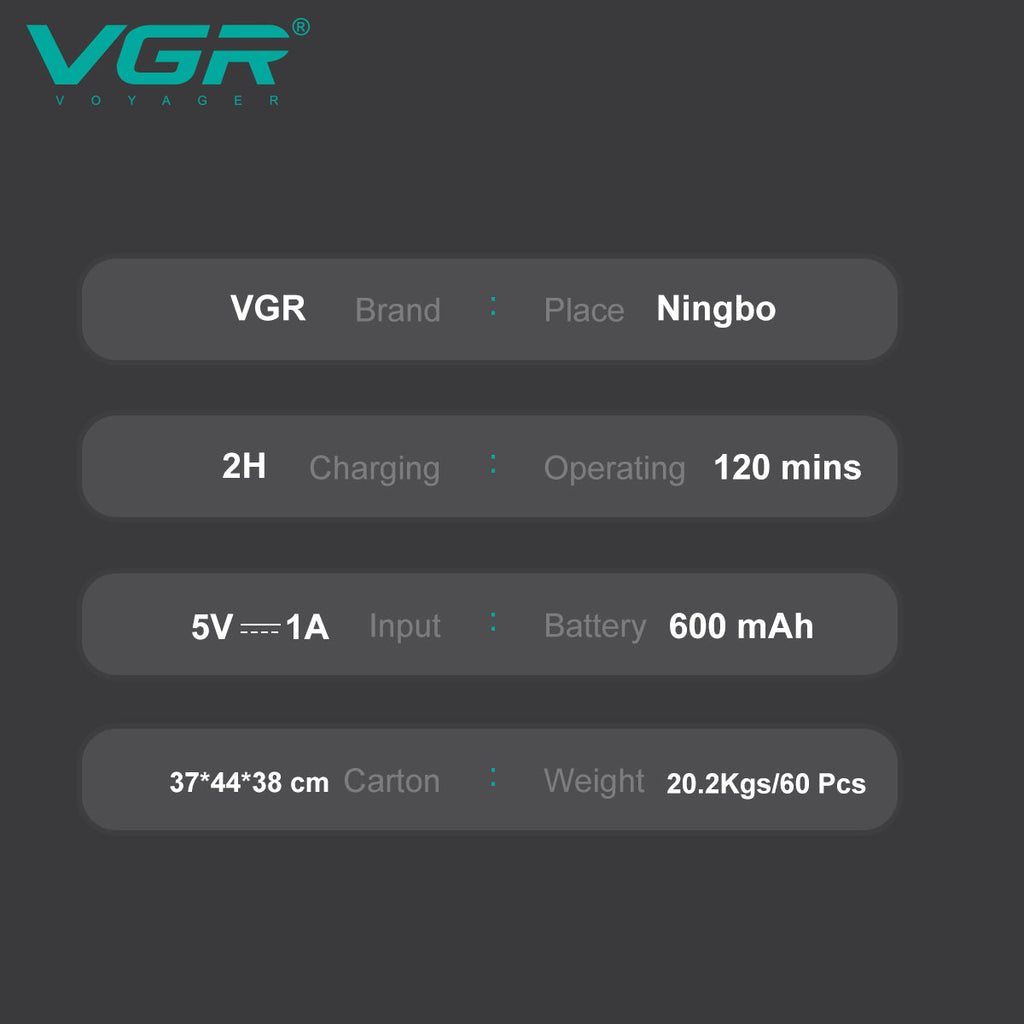 VGR V-075 Hair Trimmer for Men.