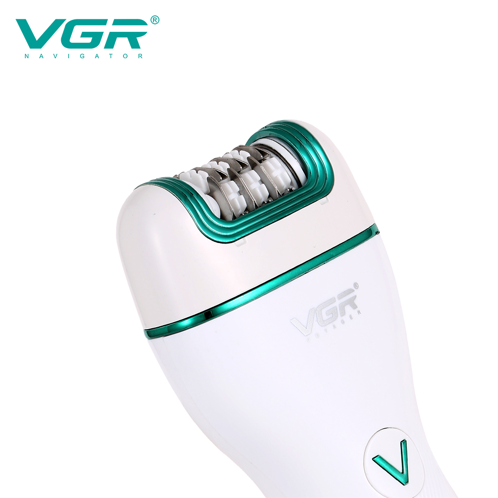 VGR V-728 3-in-1 Women Epilator Electric Female Shaver Leg Body Hair Removal — Image 4 — VGR