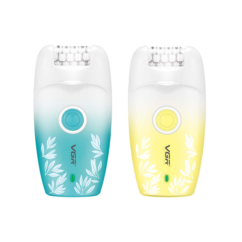 VGR V-738 Female Body Epilator 2 Speeds USB Light — VGR