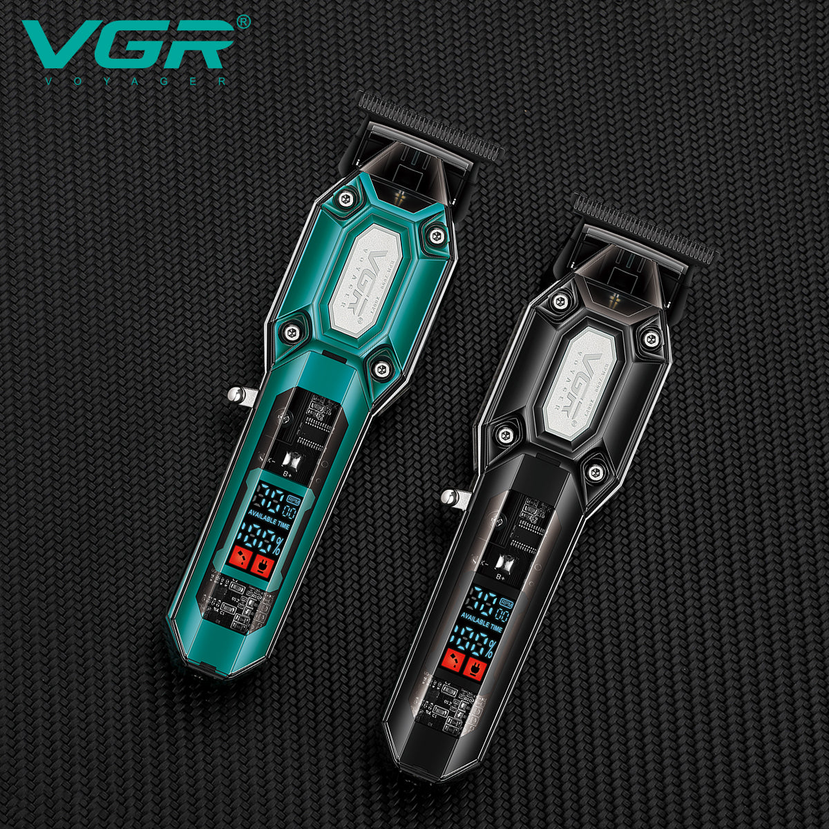 VGR V-900 Professional Salon Series Hair Trimmer for Men's - 120 Min Runtime — Image 5 — VGR