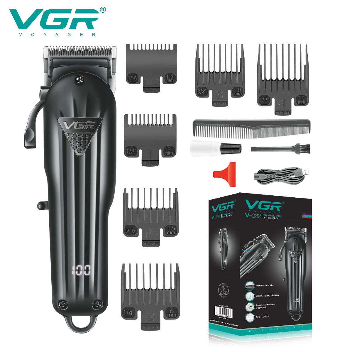 VGR V-282 Hair Trimmer Rechargeable — VGR