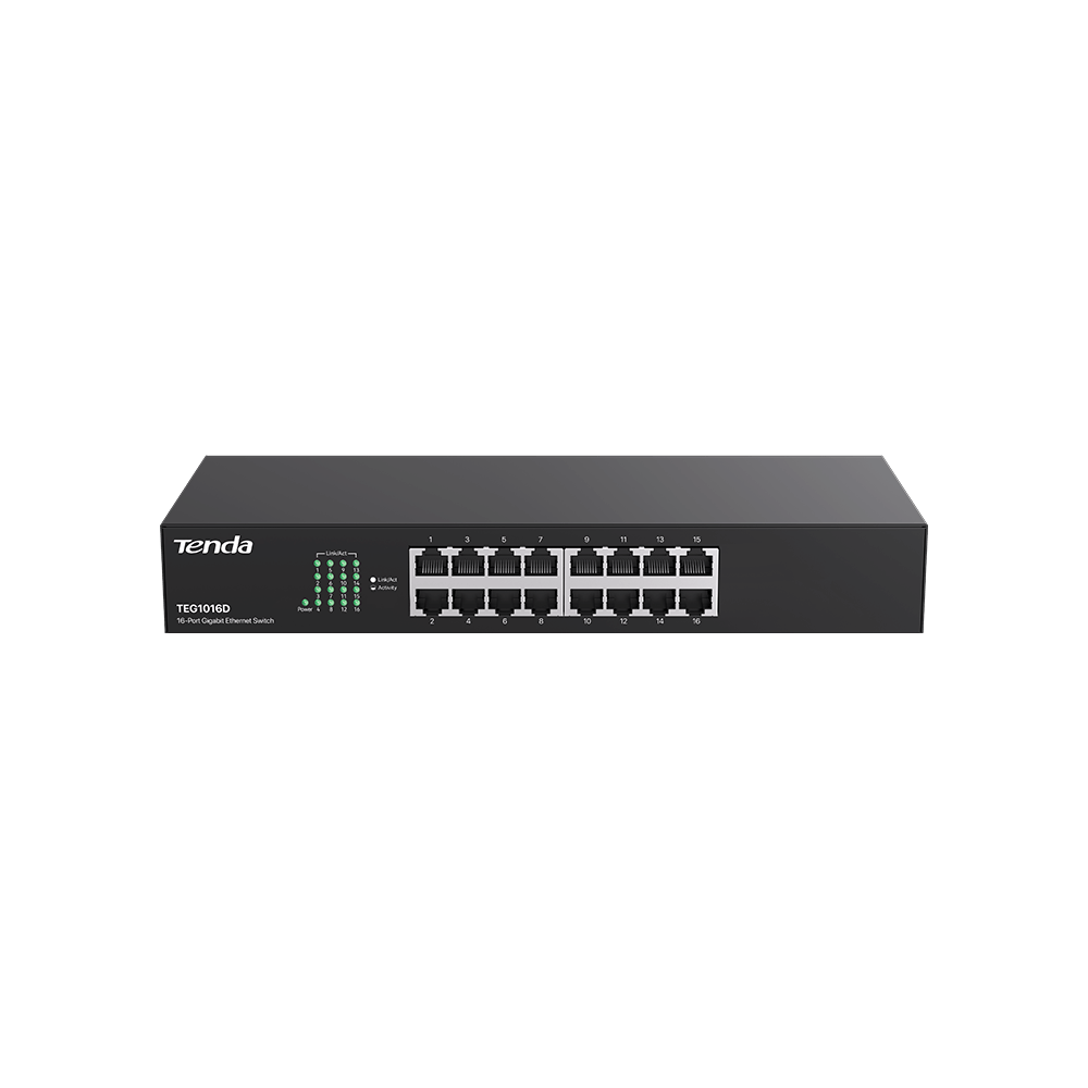 Tenda TEG1016D 16-Port Gigabit Desktop Switch