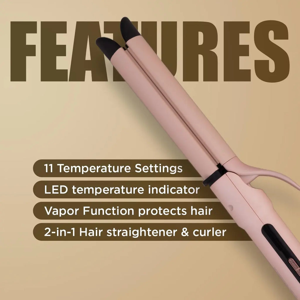 VGR V-572 Professional 2-in-1 Curling Iron For Women — Image 3 — VGR