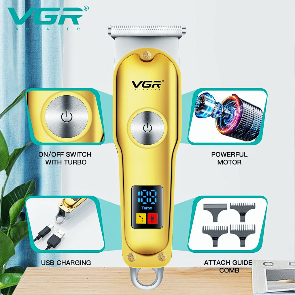 VGR V-290 Mini Hair Cutting Machine Cordless Electric — Image 2 — VGR