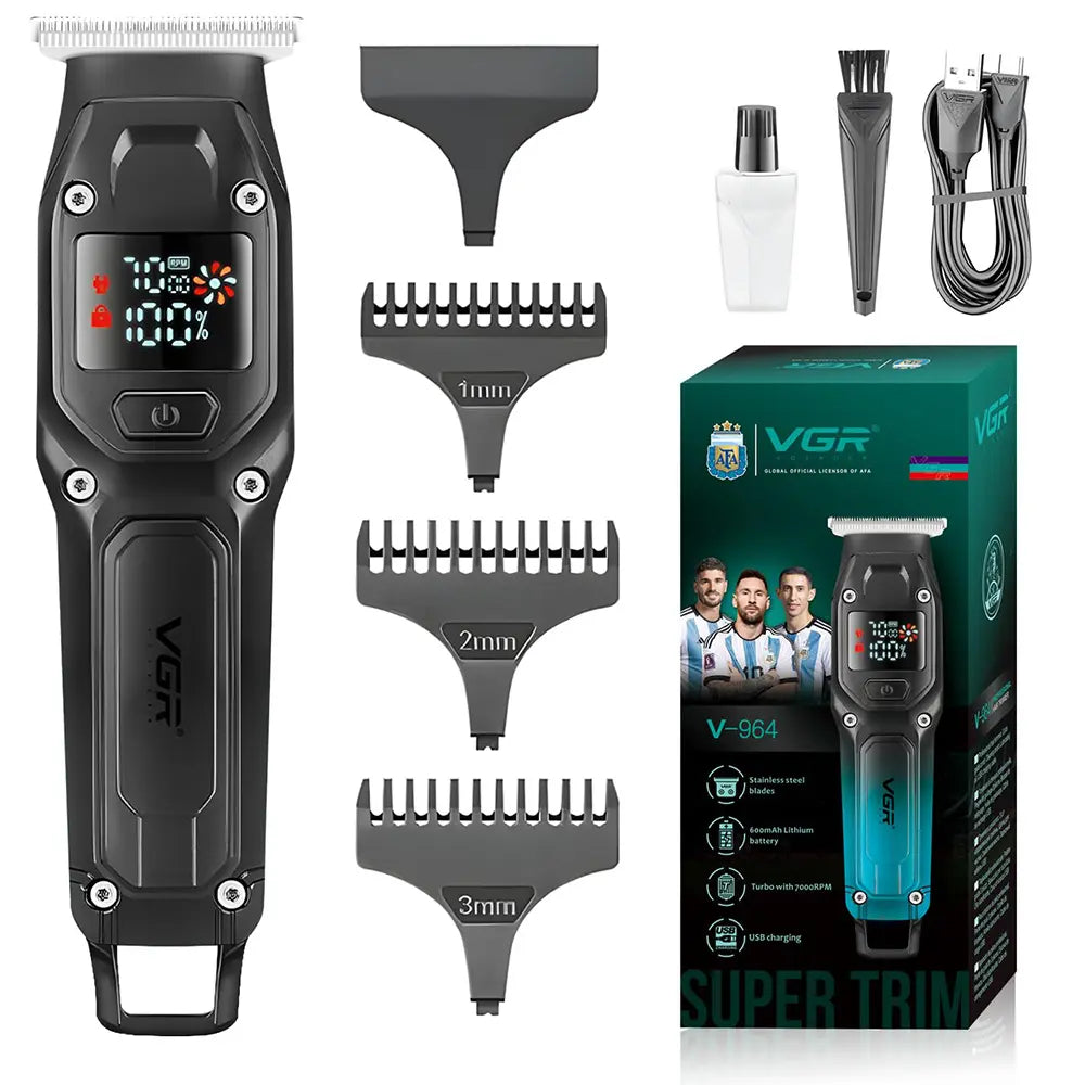 VGR V-964 Professional Hair Trimmer Cord/Cordless For Men — Image 2 — VGR