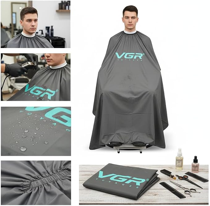 VGR Professional Barber Cape — Image 2 — VGR