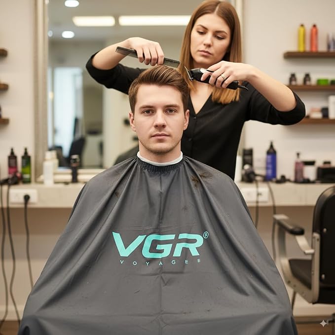 VGR Professional Barber Cape — Image 6 — VGR