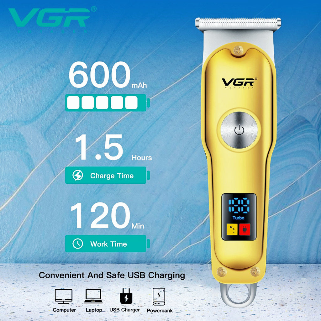VGR V-290 Mini Hair Cutting Machine Cordless Electric — Image 4 — VGR