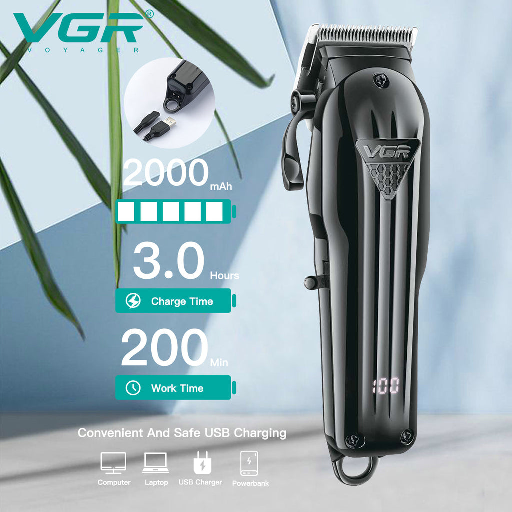 VGR V-282 Hair Trimmer Rechargeable — Image 4 — VGR