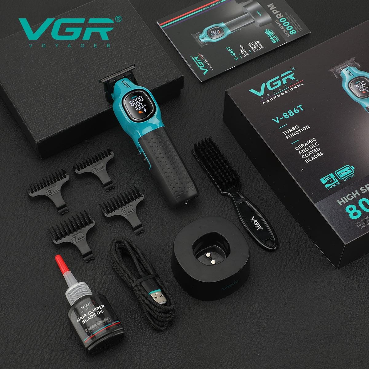 VGR V-886T Hair Trimmer Clippers — VGR