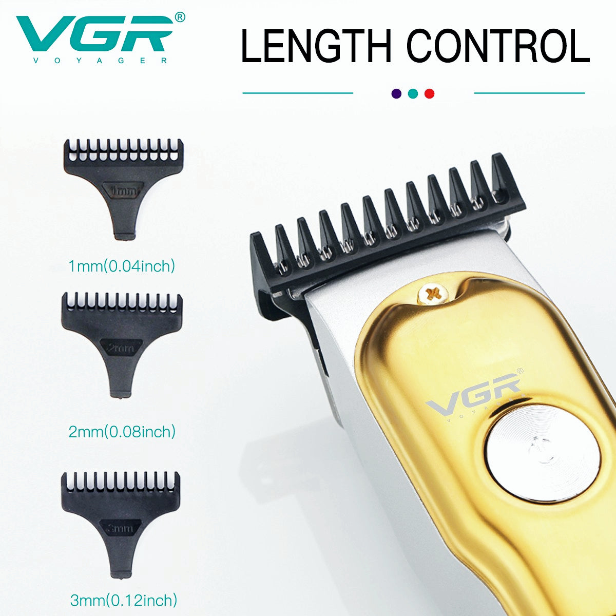 VGR V-290 Mini Hair Cutting Machine Cordless Electric — Image 5 — VGR