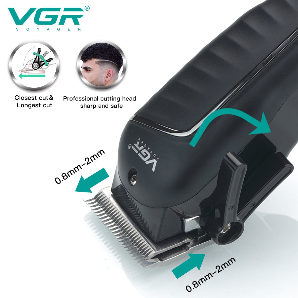 VGR V-683 Clipper Hair Clipper Professional — Image 5 — VGR