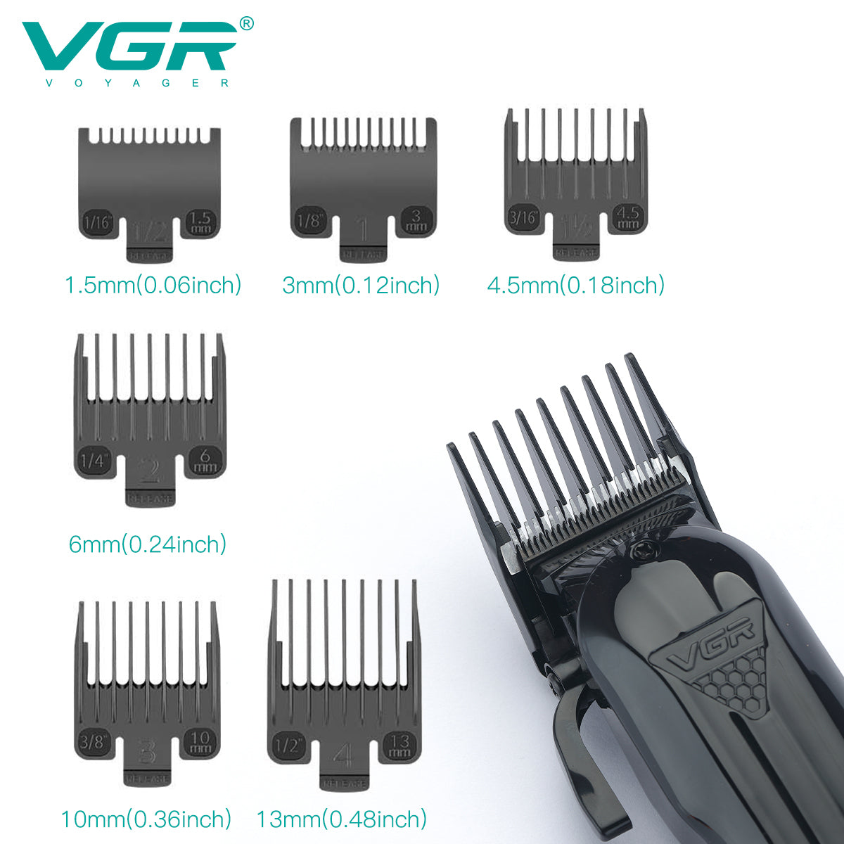 VGR V-282 Hair Trimmer Rechargeable — Image 5 — VGR