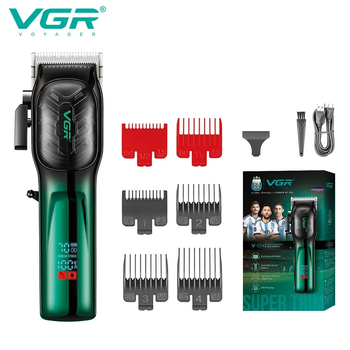 VGR V-654 Hair Trimmer Professional Hair Clipper — Image 6 — VGR