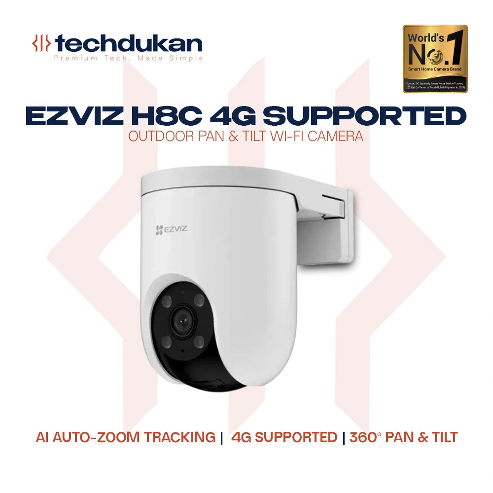 EZVIZ H8c 4G 2K Pan &amp; Tilt Camera