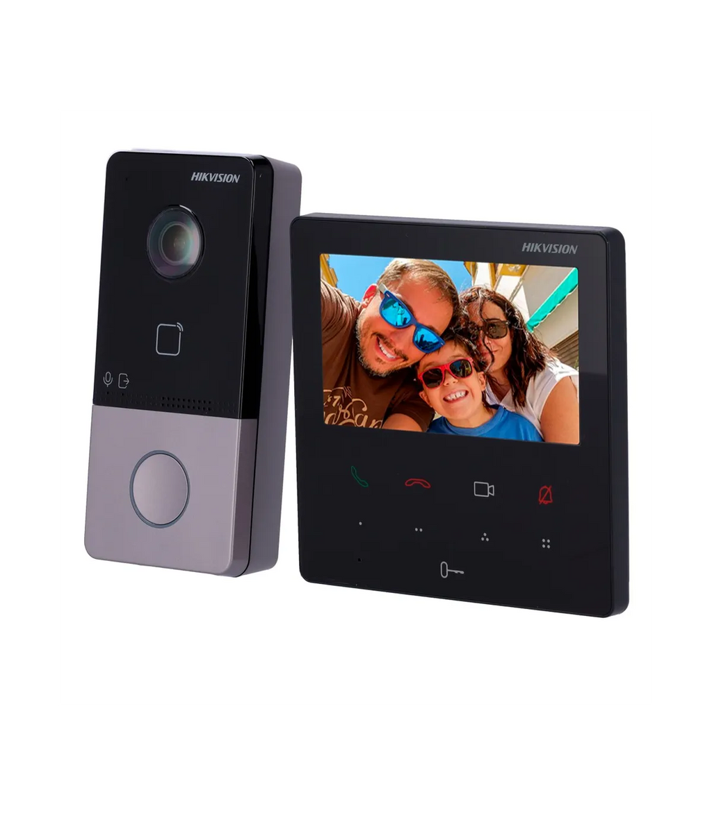 Hikvision DS-KIS606-P IP Video Intercom Kit — 2MP Wi-Fi PoE