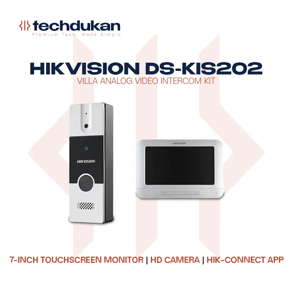 Hikvision DS-KIS202 Villa Analog Video Intercom Kit