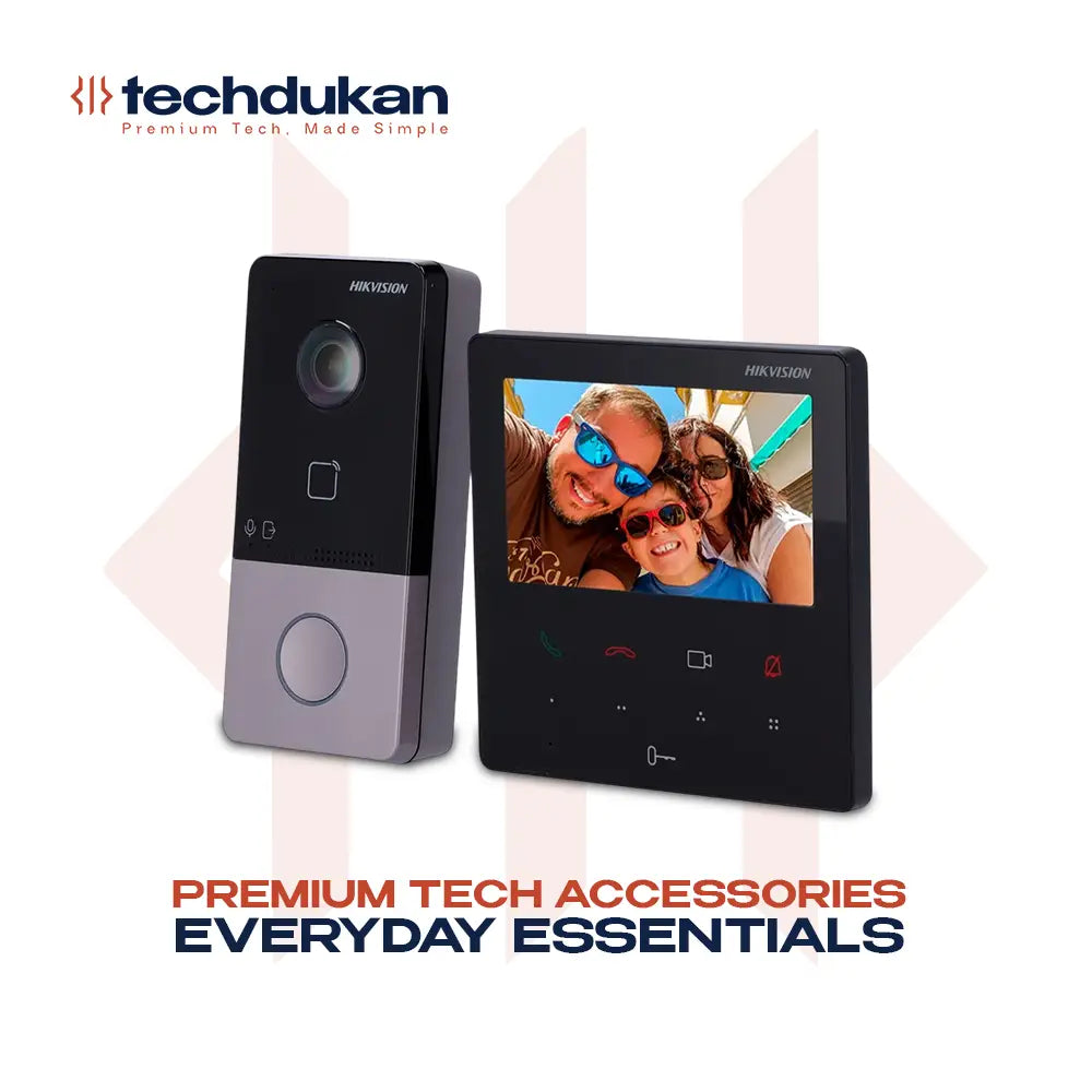 Hikvision DS-KIS606-P IP Video Intercom Kit — 2MP Wi-Fi PoE