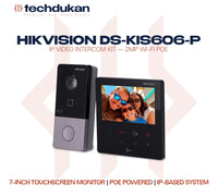 Hikvision DS-KIS606-P IP Video Intercom Kit — 2MP Wi-Fi PoE