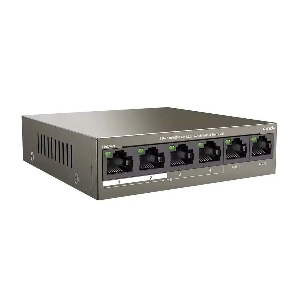Tenda TEF1106P-4-63W 6-Port PoE Switch 63W
