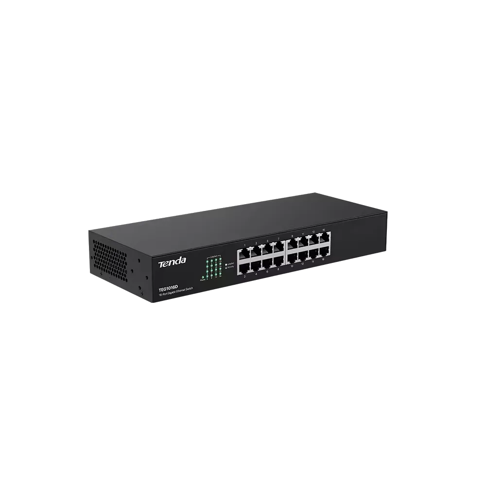 Tenda TEG1016D 16-Port Gigabit Desktop Switch