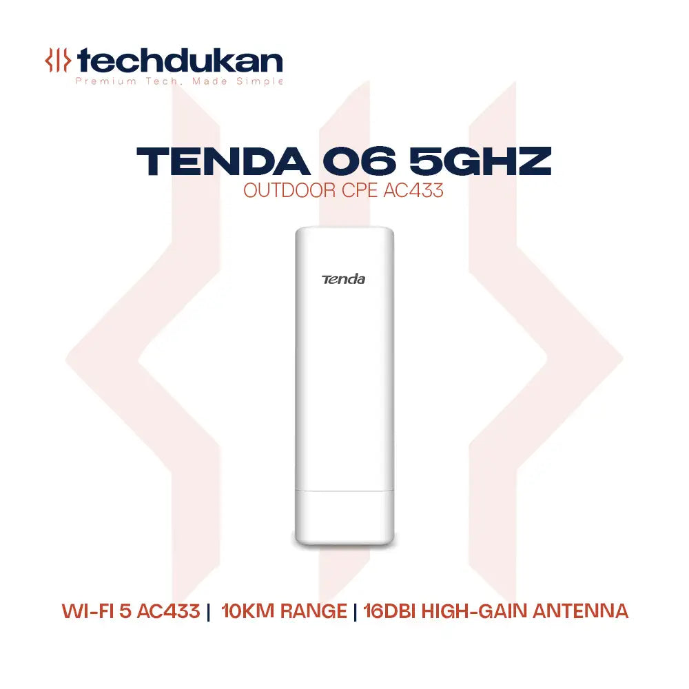 Tenda O6 5GHz Outdoor CPE AC433