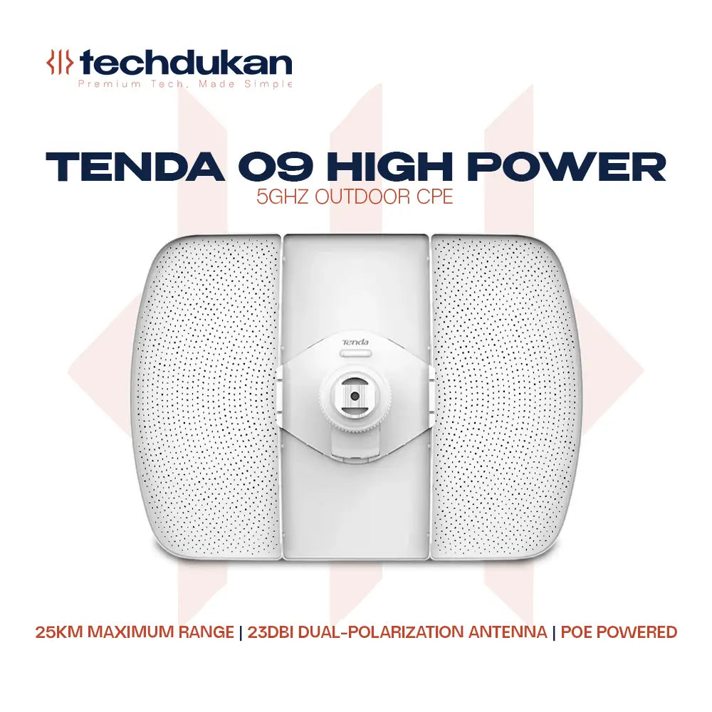 Tenda O9 High Power 5GHz Outdoor CPE
