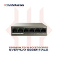 Tenda TEF1106P-4-63W 6-Port PoE Switch 63W