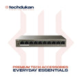Tenda TEF1110P-8-63W 10-Port PoE Switch 63W