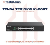 Tenda TEG1016D 16-Port Gigabit Desktop Switch