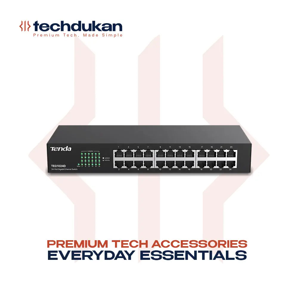 Tenda TEG1024D 24-Port Gigabit Desktop Switch
