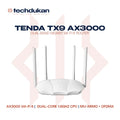 Tenda TX9 AX3000 Dual-Band Gigabit Wi-Fi 6 Router