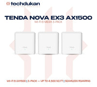 Tenda nova EX3 AX1500 Wi-Fi 6 Mesh 3-Pack