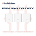 Tenda nova EX3 AX1500 Wi-Fi 6 Mesh 3-Pack