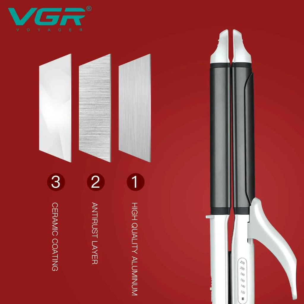 VGR V-558 Professional 2-in-1 Hair Straightener and Curler — Image 6 — VGR
