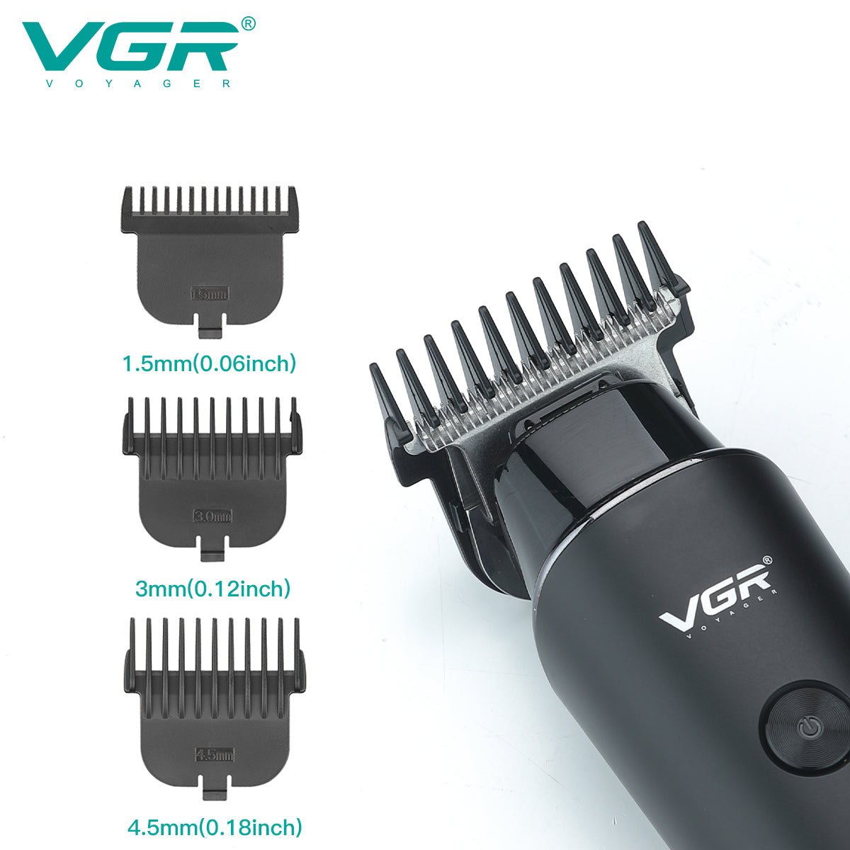 VGR V-937 Professional Cordless Rechargeable Hair Trimmer — Image 5 — VGR