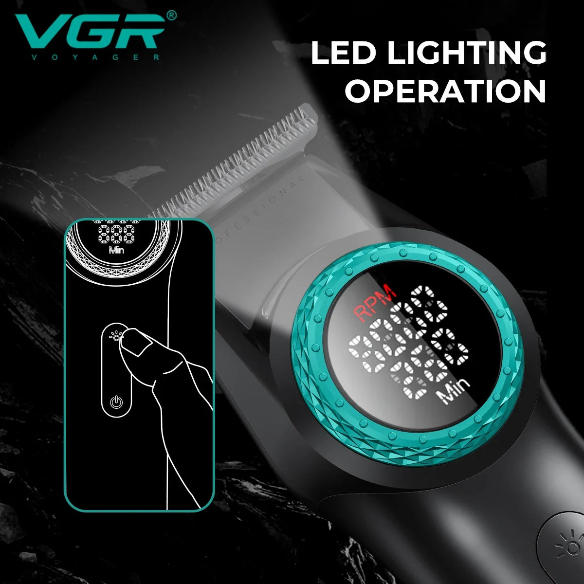 VGR V-977 Professional Hair Trimmer