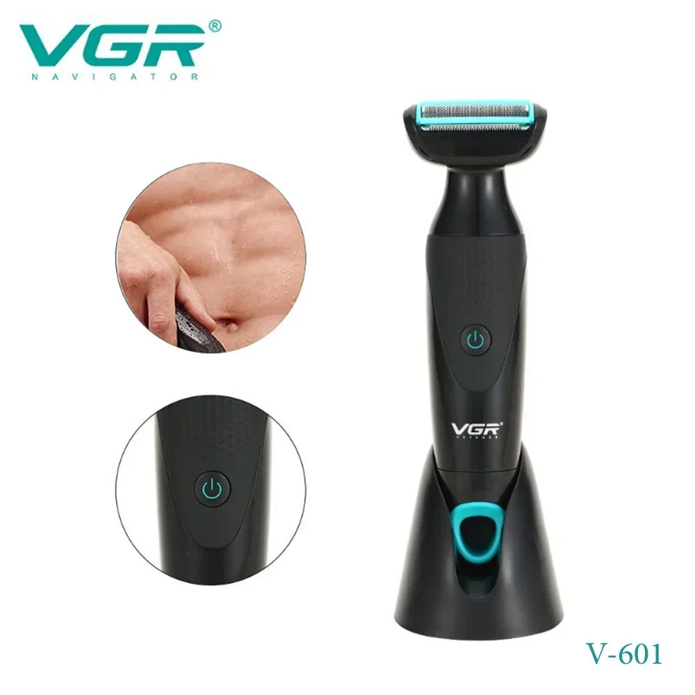 VGR V-601 Professional 2-in-1 Body Groomer for Men