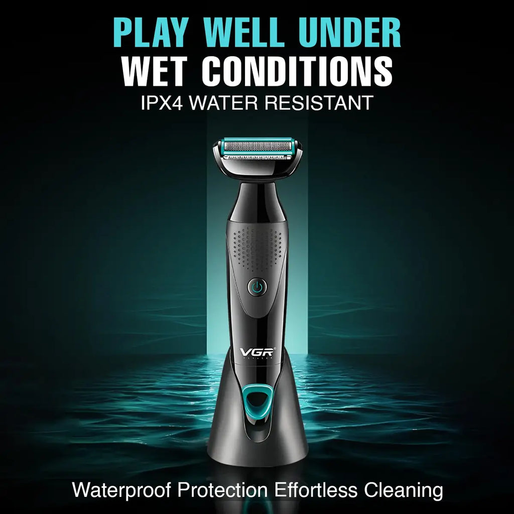 VGR V-601 Professional 2-in-1 Body Groomer for Men