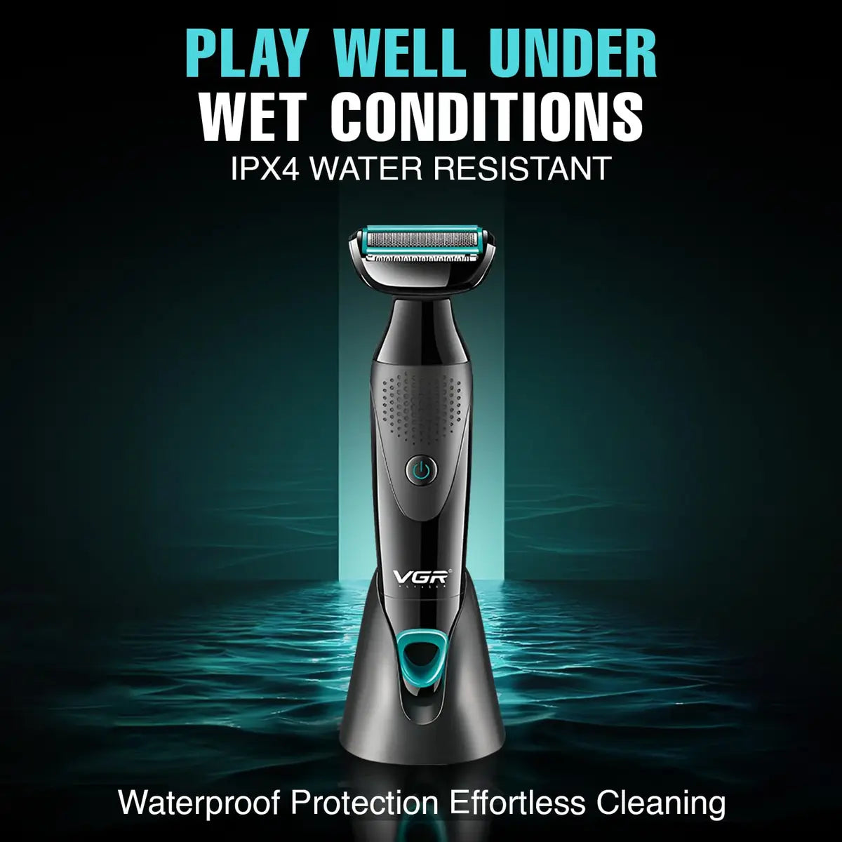VGR V-601 Professional 2-in-1 Body Groomer for Men