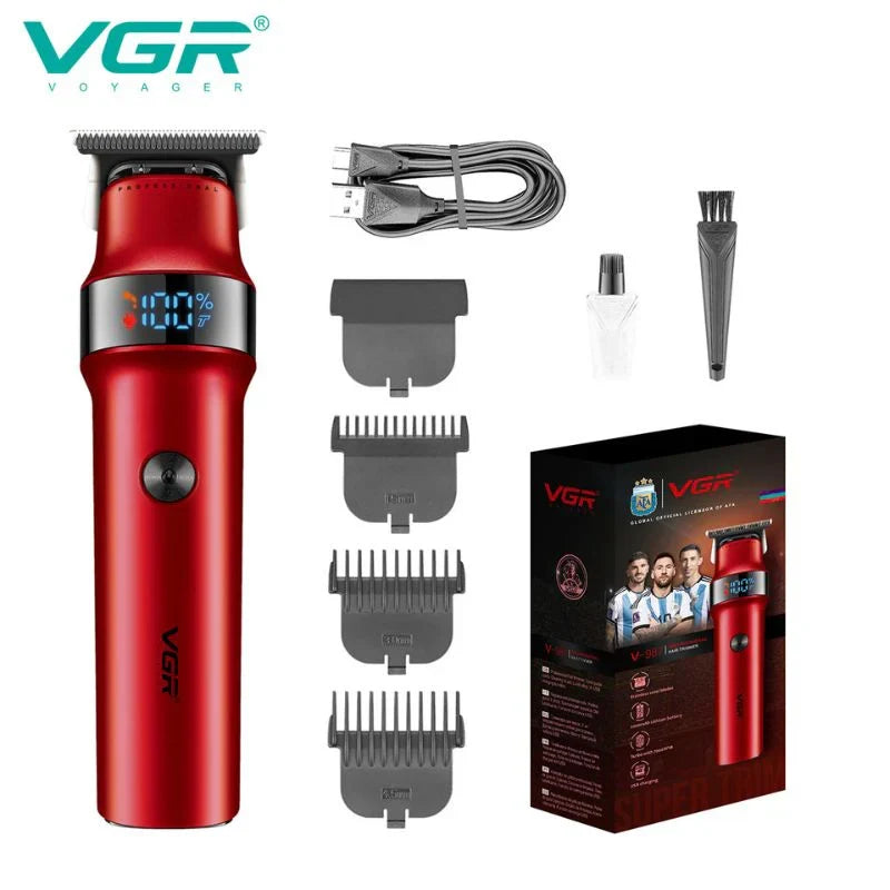VGR V-987 Turbo 7000RPM Zero Gapped Cordless Hair Clipper — VGR